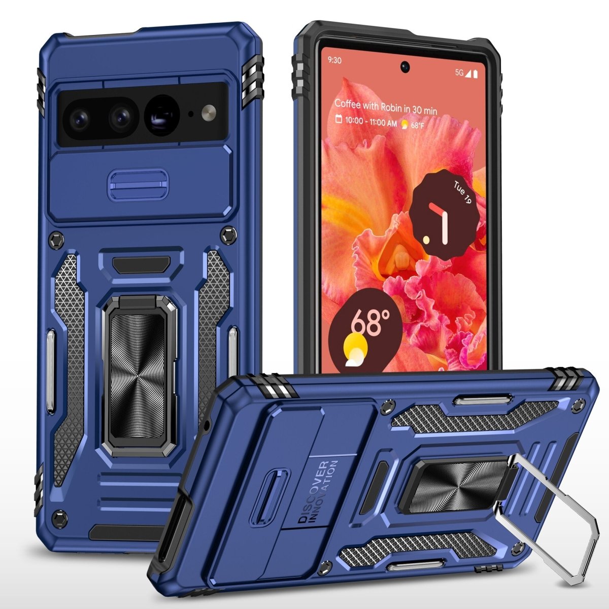 Dare Armor Case with Sliding Camera Lens Protector for Google Pixel