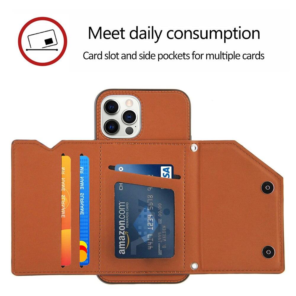 Everest Leather Wallet iPhone Case for Series 14