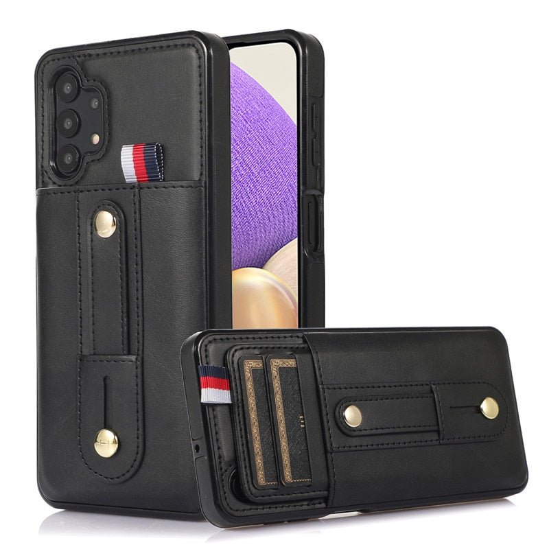 Luceo Retro Leather Galaxy A Series Case with Card Slot