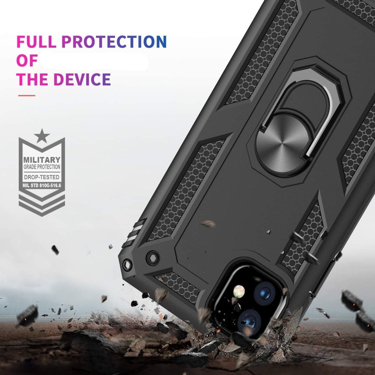 NATO Military Grade iPhone Case With Kickstand