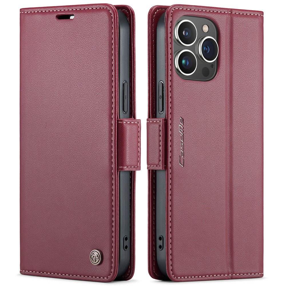 Nimia Leather Magnetic Case With Card Slots