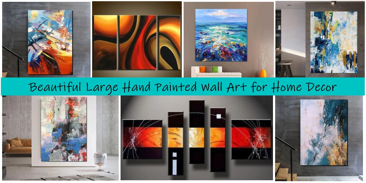 Easy Abstract Canvas Wall Art Ideas, Large Modern Paintings for Dining Room, Simple Modern Art, Simple Painting Ideas for Living Room, Bedroom Canvas Paintings