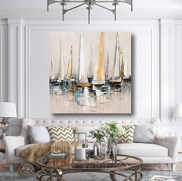 Simple Wall Art Paintings, Modern Paintings for Living Room, Large Acrylic Paintings for Bedroom