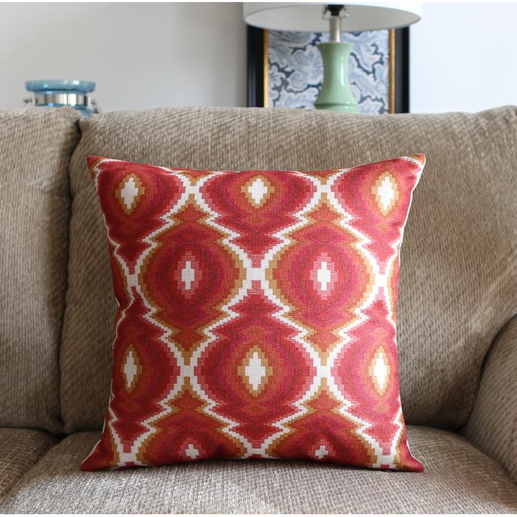 Large Geometric Pattern Throw Pillows, Decorative Pillows for Couch, Decorative Throw Pillow, Sofa Pillows for Living Room