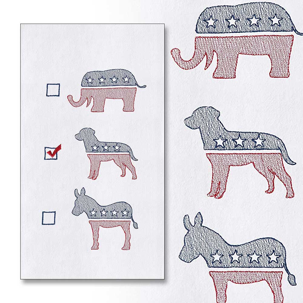 Labs for America Kitchen Towel