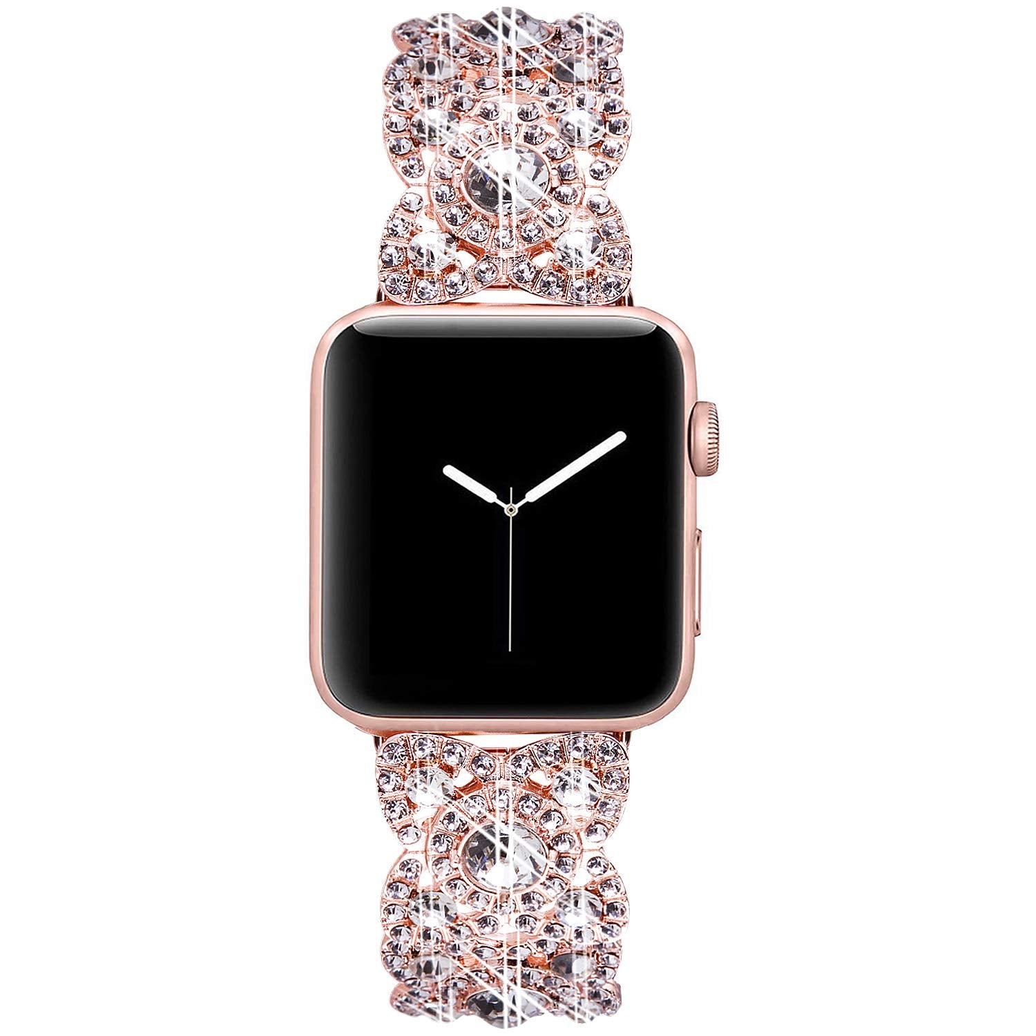 Diamond Metal Wristband Strap for Apple Watch