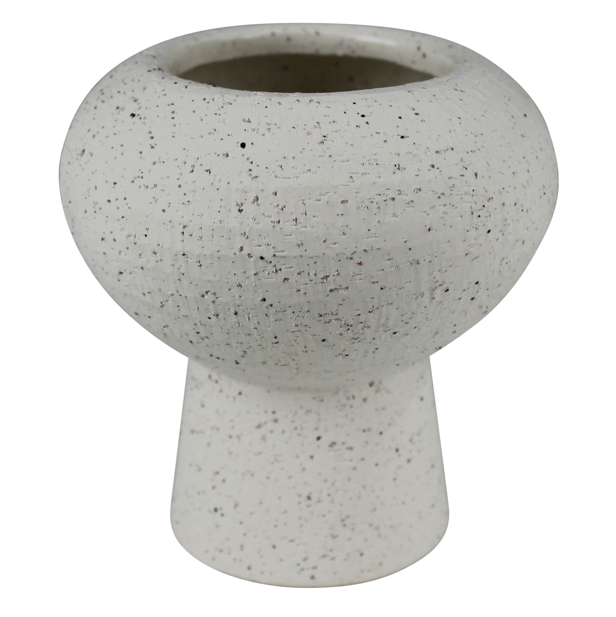 Cruz Vase - Small, White Set Of 4 By HomArt