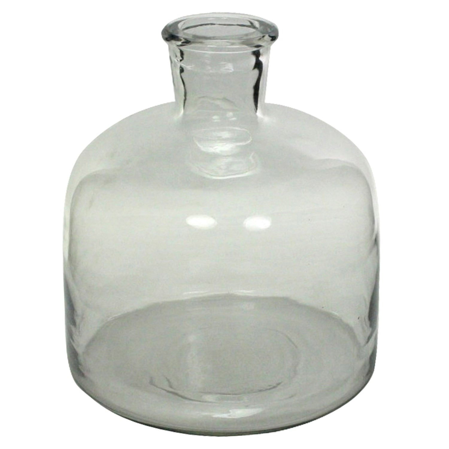 Milton Glass Bottle - Large - Clear Set Of 4 By HomArt