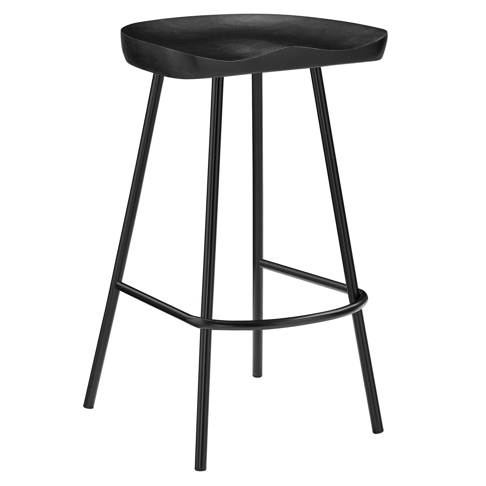 Concord Backless Wood Counter Stools - Set of 2 By Modway - EEI-6741