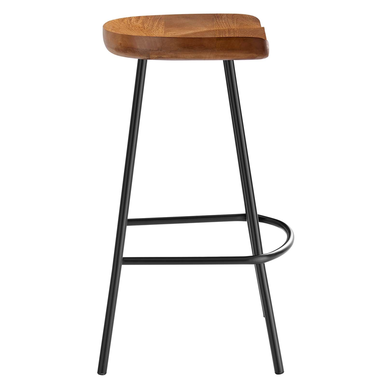 Concord Backless Wood Counter Stools - Set of 2 By Modway - EEI-6741