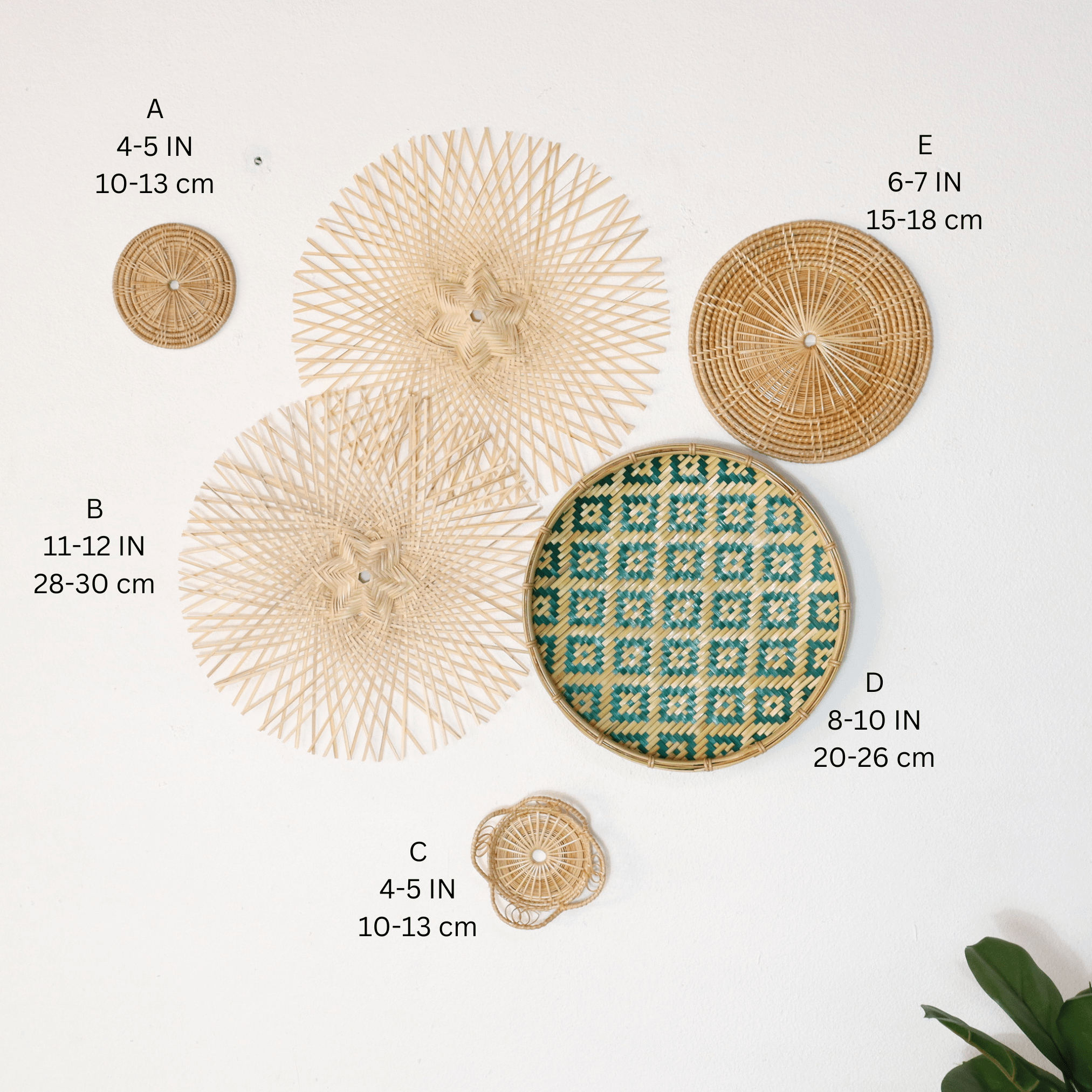 A Rin Mix-And-Match Wall Decor (Set Of 6) By Thaihome