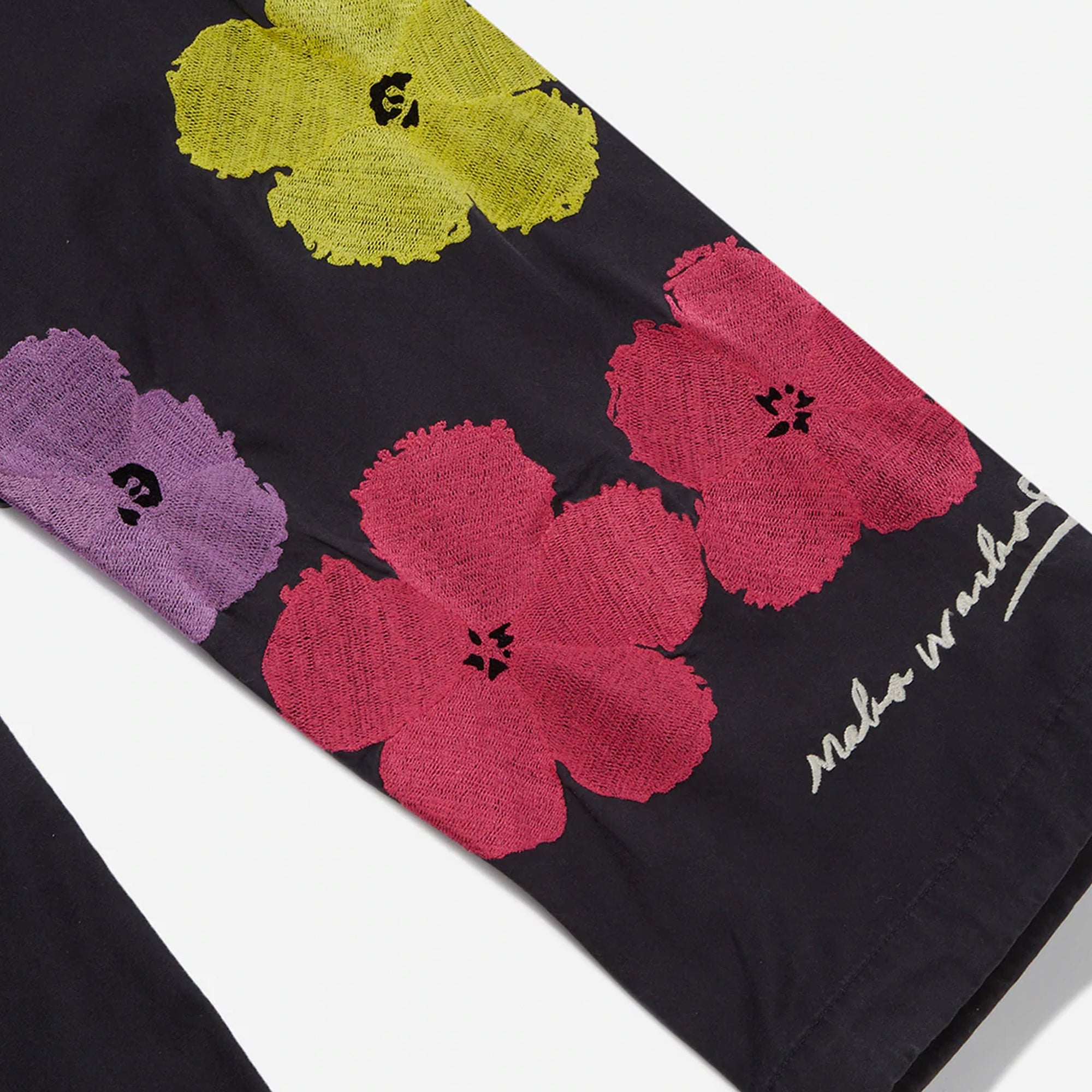 Maharishi Mens Warhol Flowers Snopants Black