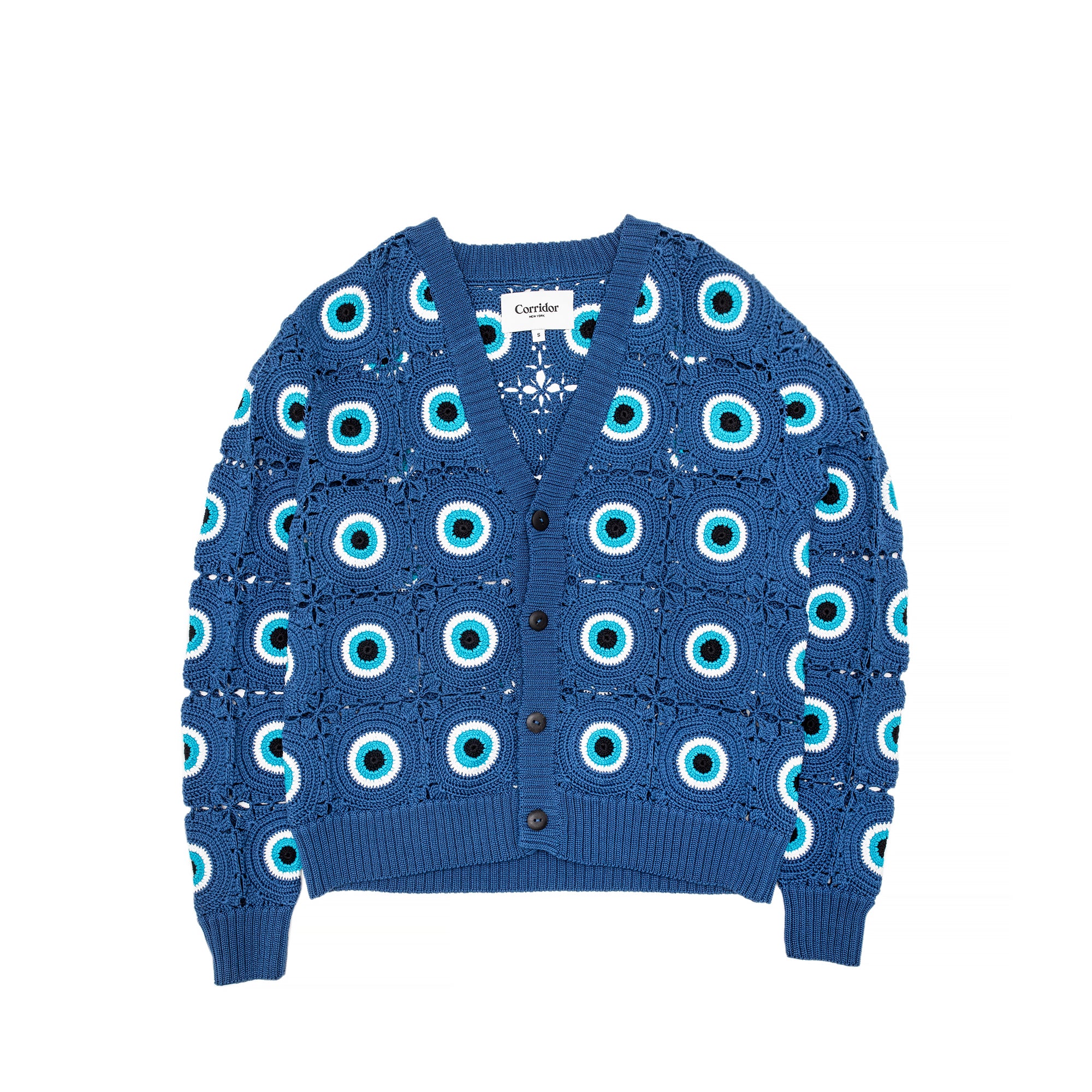 Corridor Mens Evil Eye Cardigan