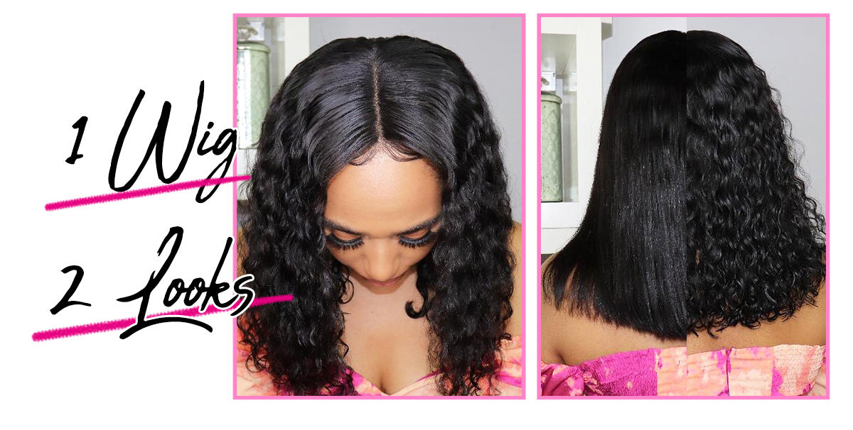 2 in 1 wig
