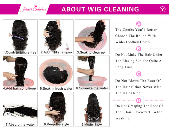 13X4 HD Undetected Transparent Swiss Lace Front Wig Brazilian Body Wave Human Hair Wigs