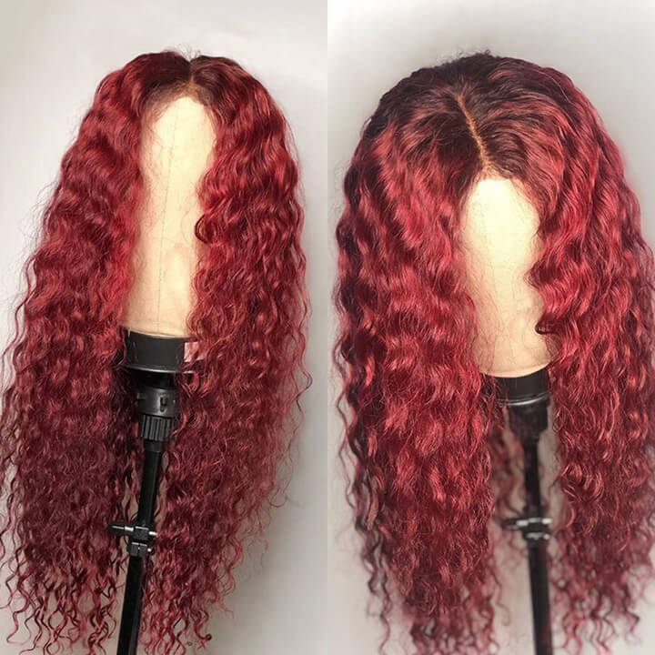 13X6 Fake Scalp Lace Front Wigs 13x4 Pre plucked Glueless Brazilian Curly Human Hair Wigs With Baby Hair