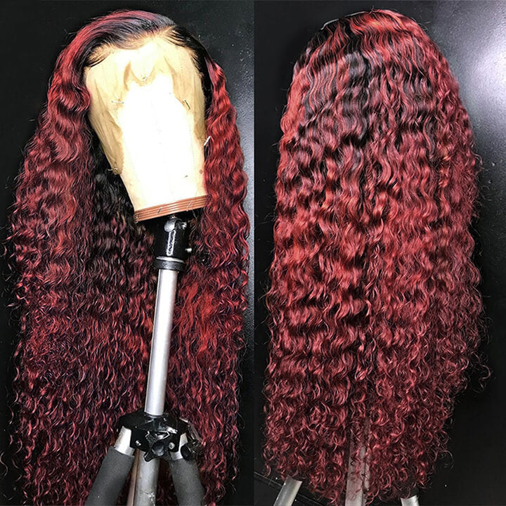 13X6 Fake Scalp Lace Front Wigs 13x4 Pre plucked Glueless Brazilian Curly Human Hair Wigs With Baby Hair