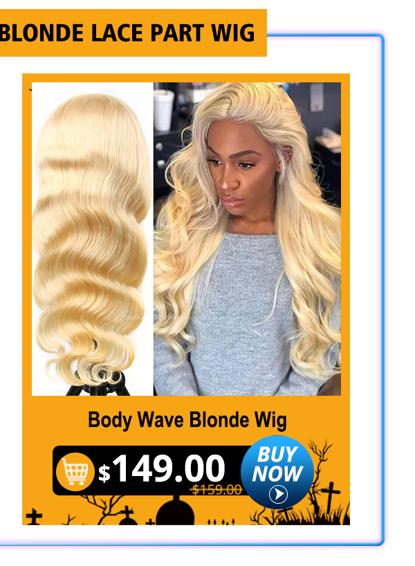 HD TRANSPARENT 613 Body Wave Blonde Wig