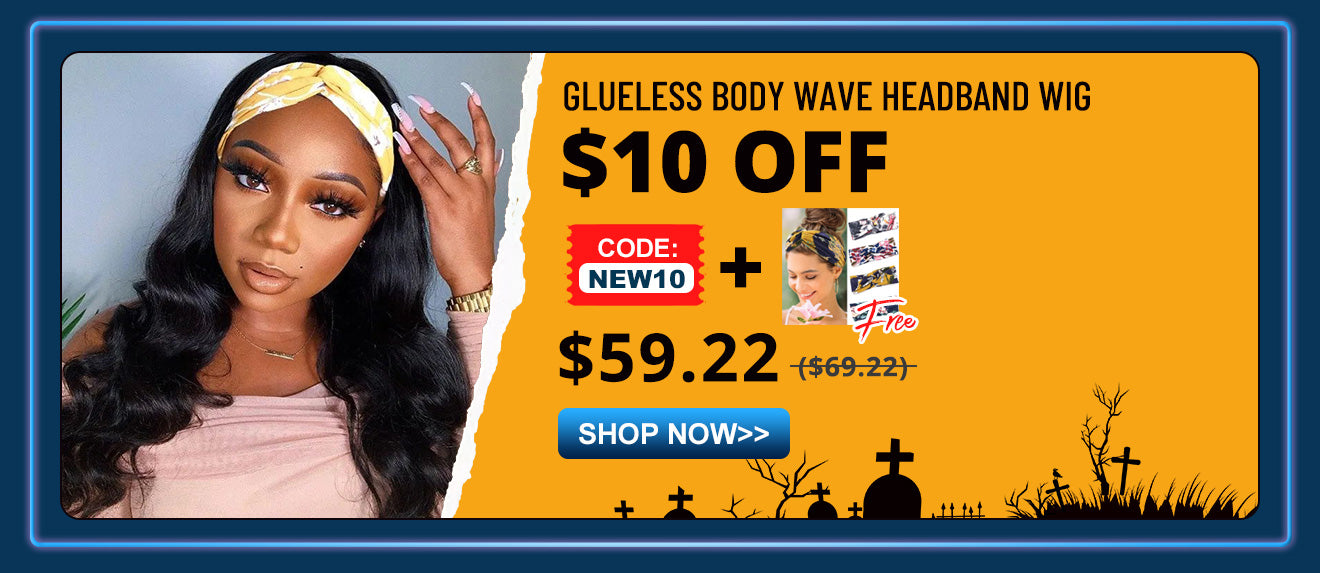 Glueless Body Wave Headband Wig