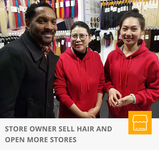 STORE OWNER SELL HAIR AND OPEN MORE STORES
