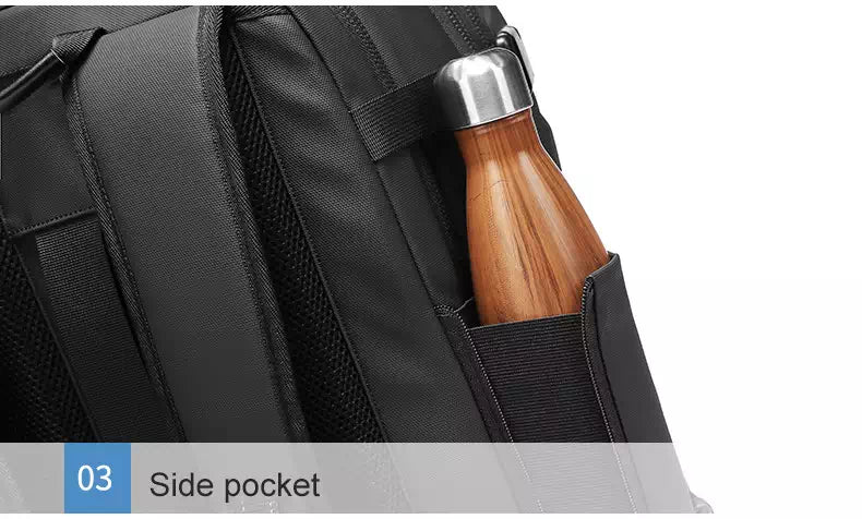 Expandable carry-on backpack for extended trips