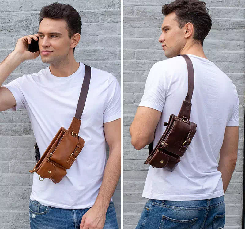 Best Men s Sling Bag and Small Sling Backpack for EDC 2022 Luke Case