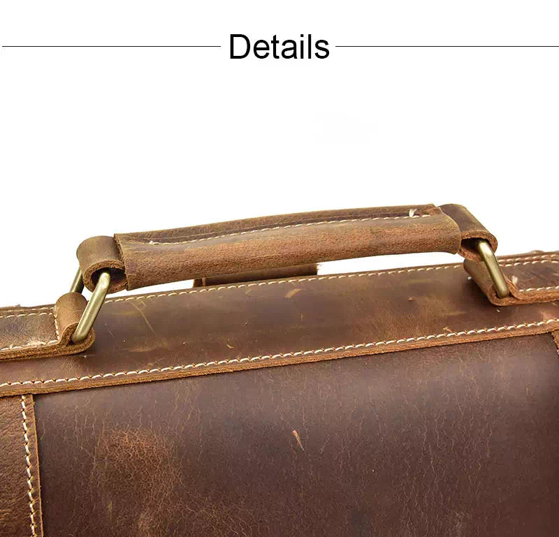 Leder-Rucksack, braun