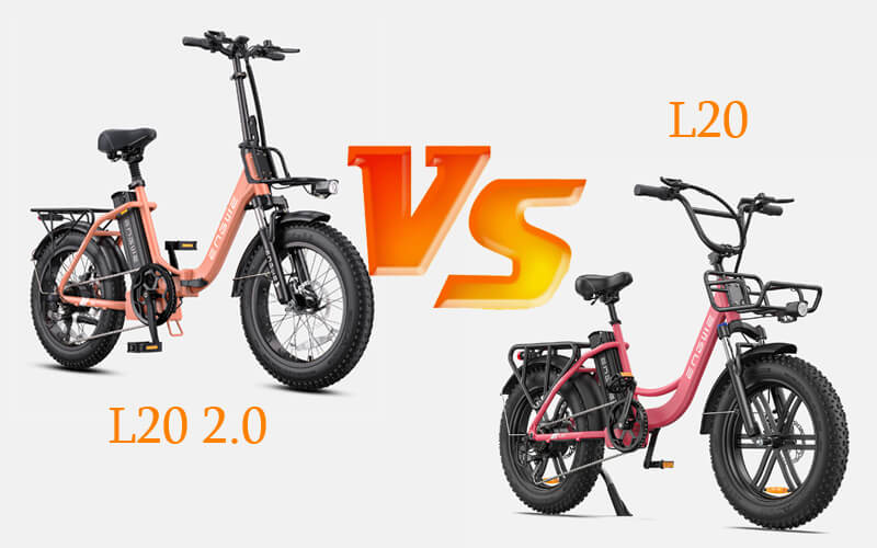 bike comparison between engwe l20 2.0 vs l20