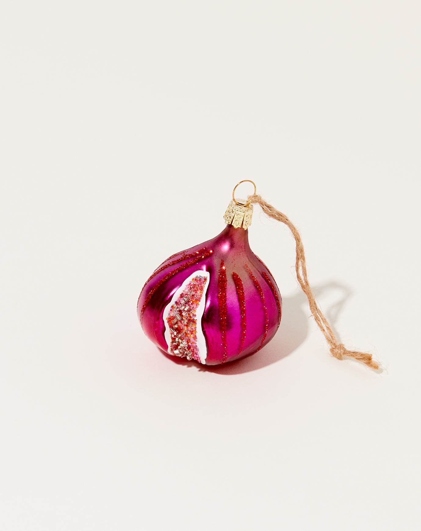 Orchard Fig Ornament in Purple