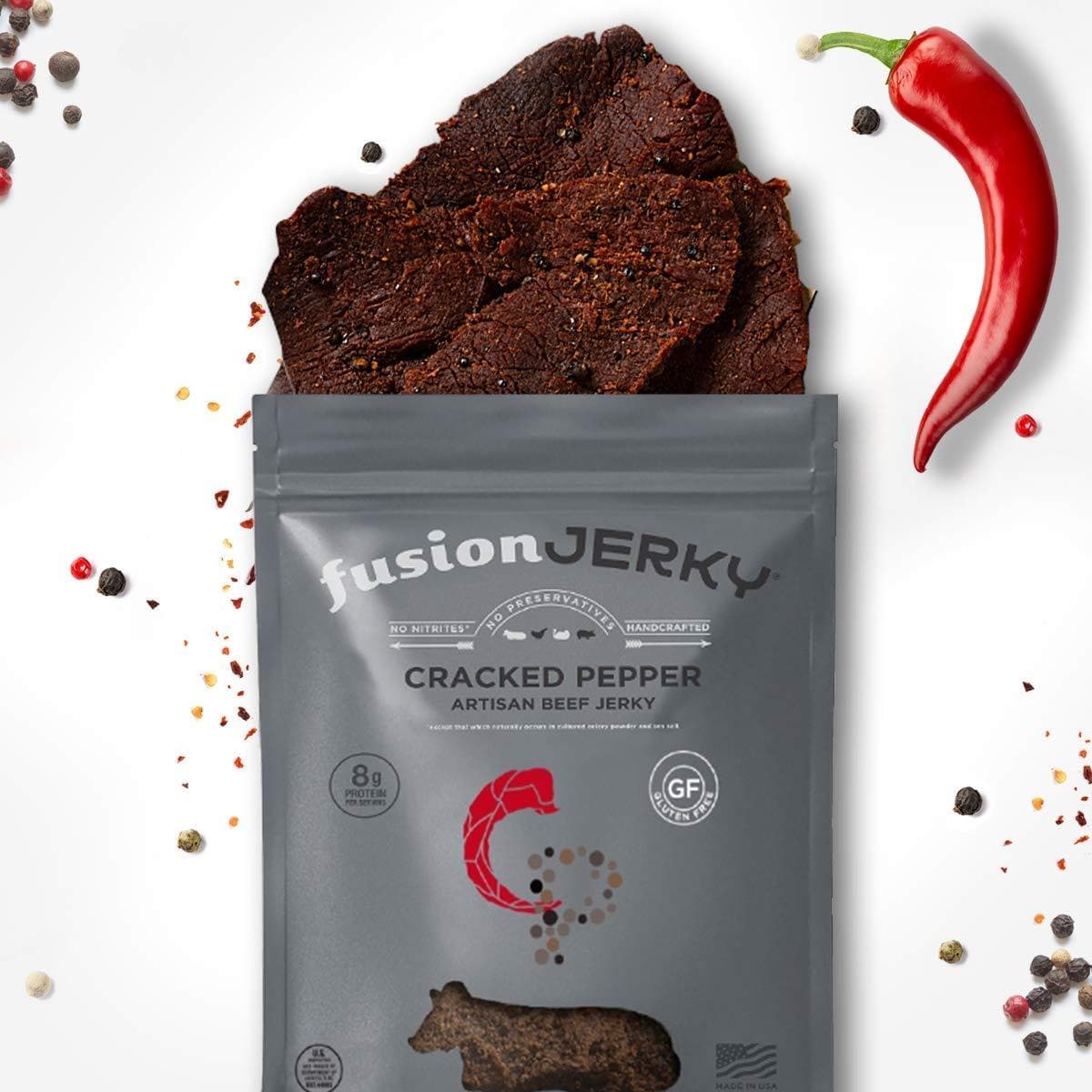 Cracked Pepper Beef Jerky