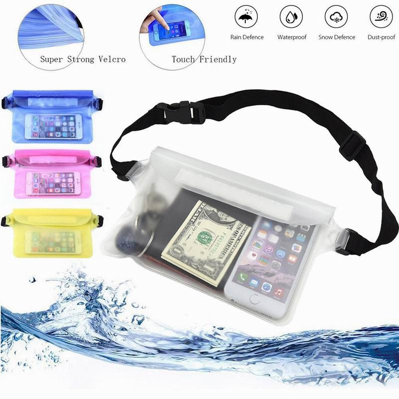 Transparent Waterproof Waist Pouch (PT-10)