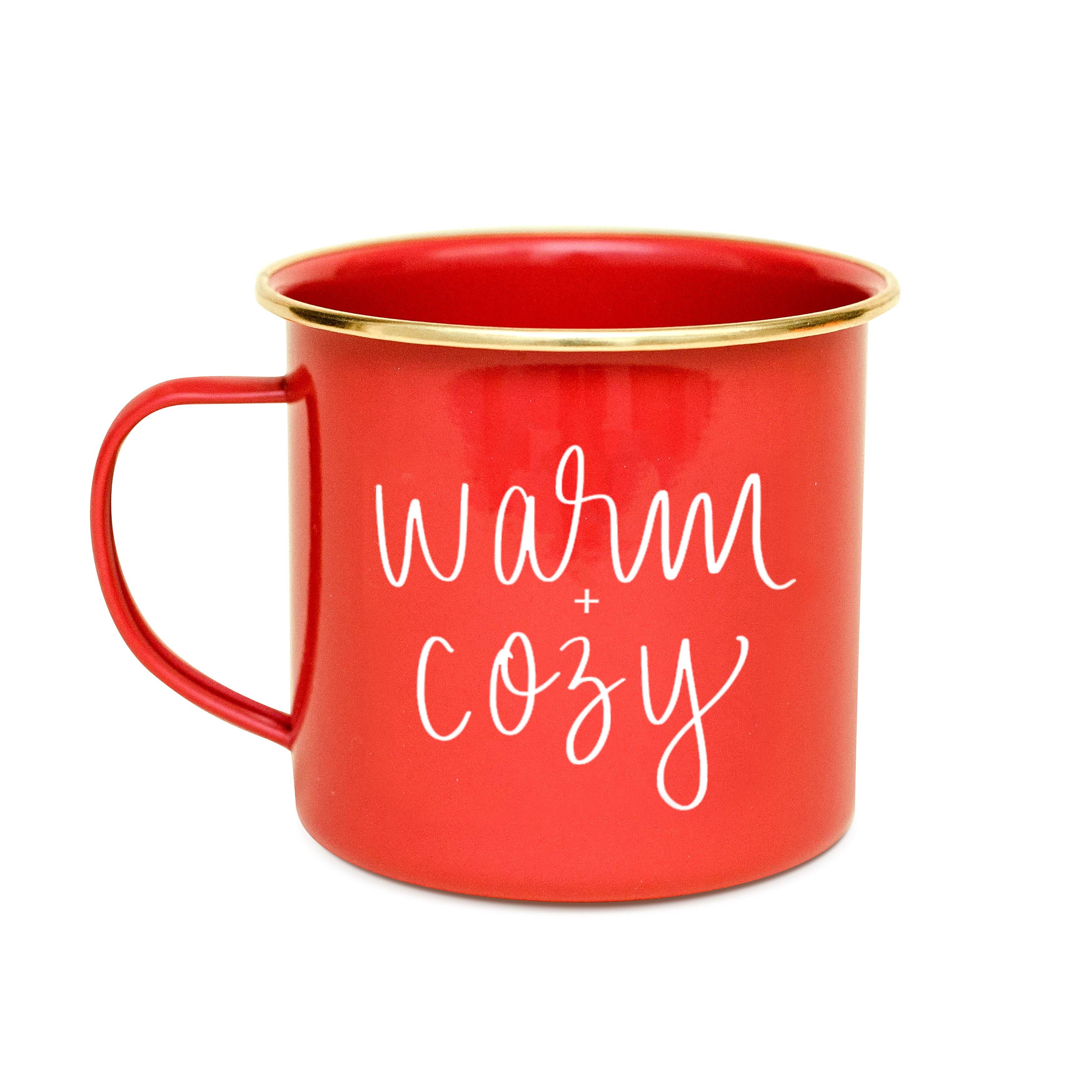 Sweet Water Decor - Warm and Cozy - Red Campfire Coffee Mug - 18 oz