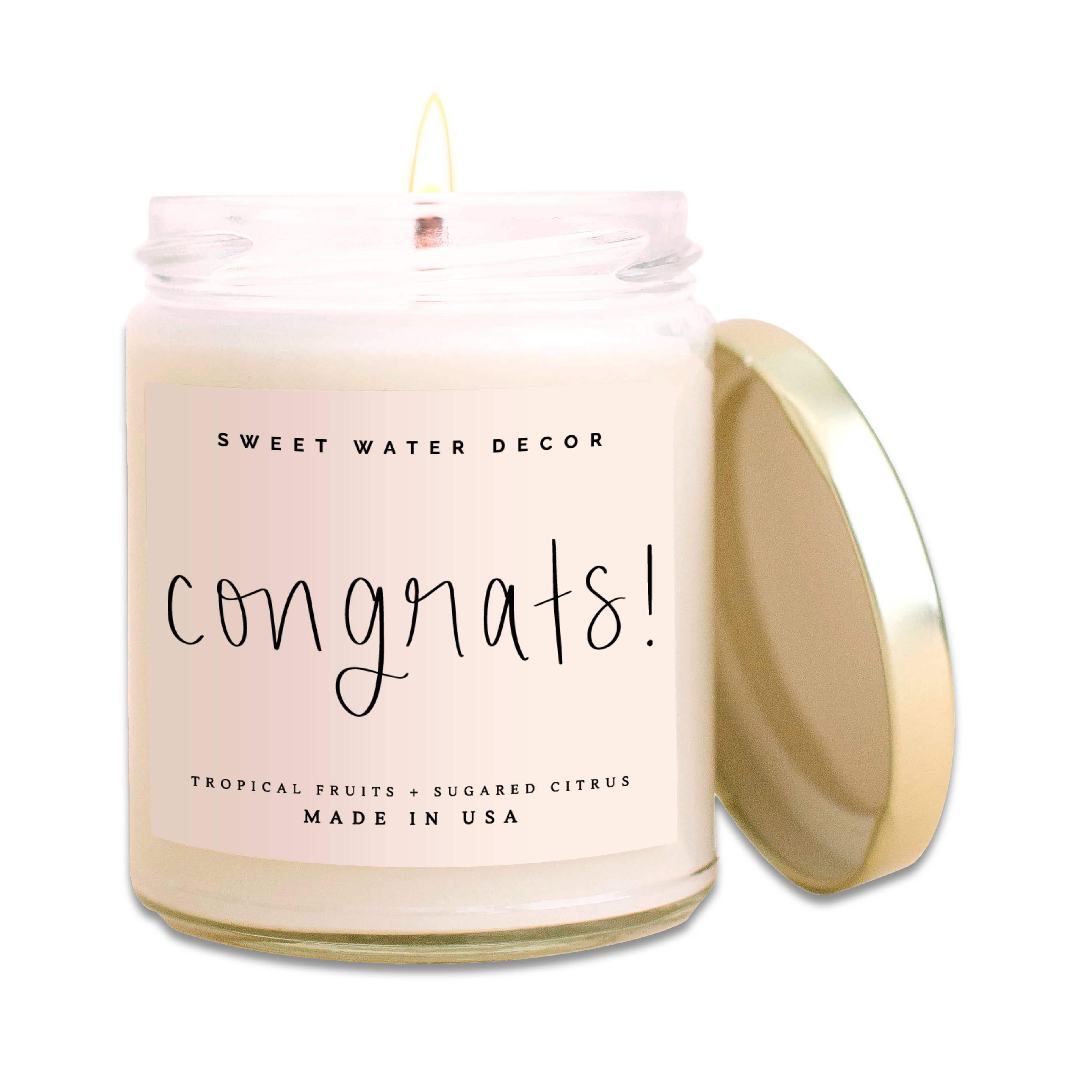 SALE! Congrats! Soy Candle