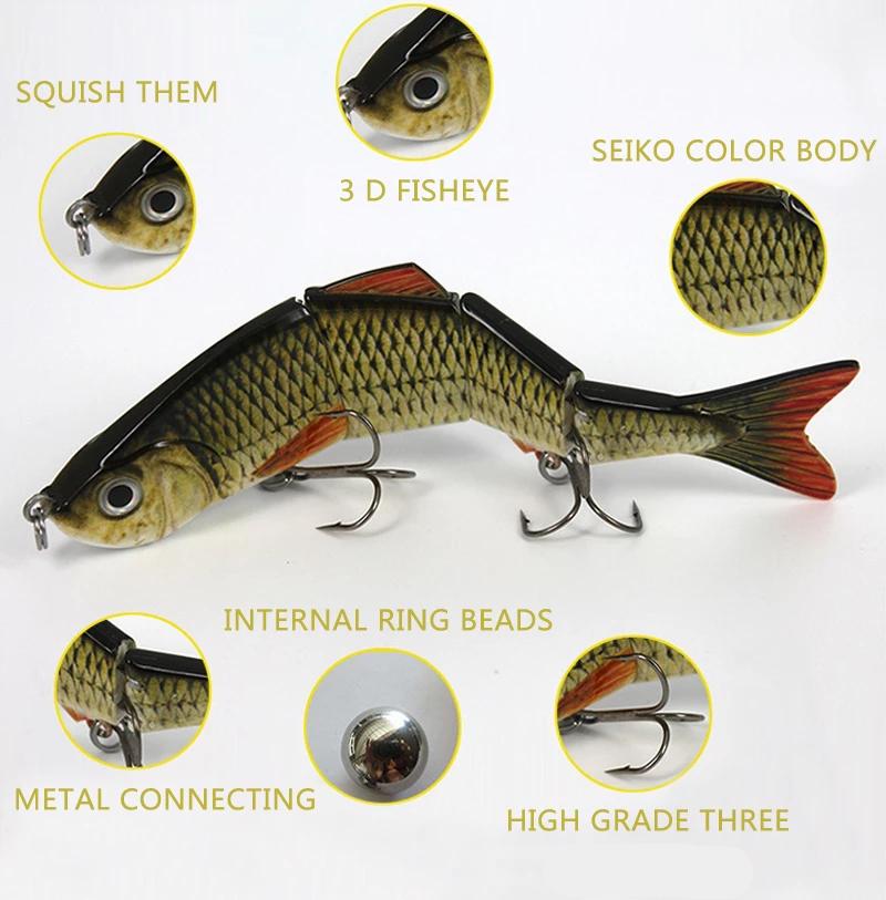 HUGE 25cm Multi-Jointed Fishing Lure