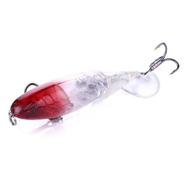 Whopper Popper Rotating Rattle Tail Lure