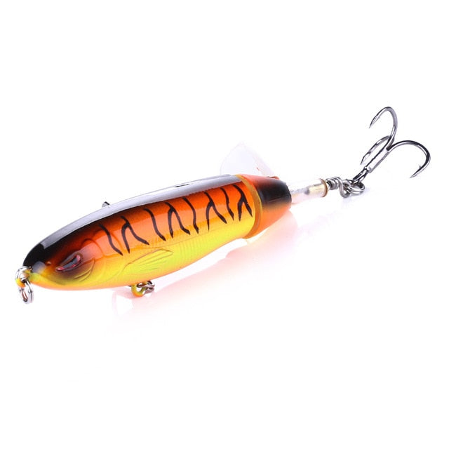 Whopper Popper Rotating Rattle Tail Lure