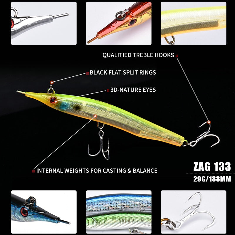 Needle-fish Sinking Pencil Fishing Lure