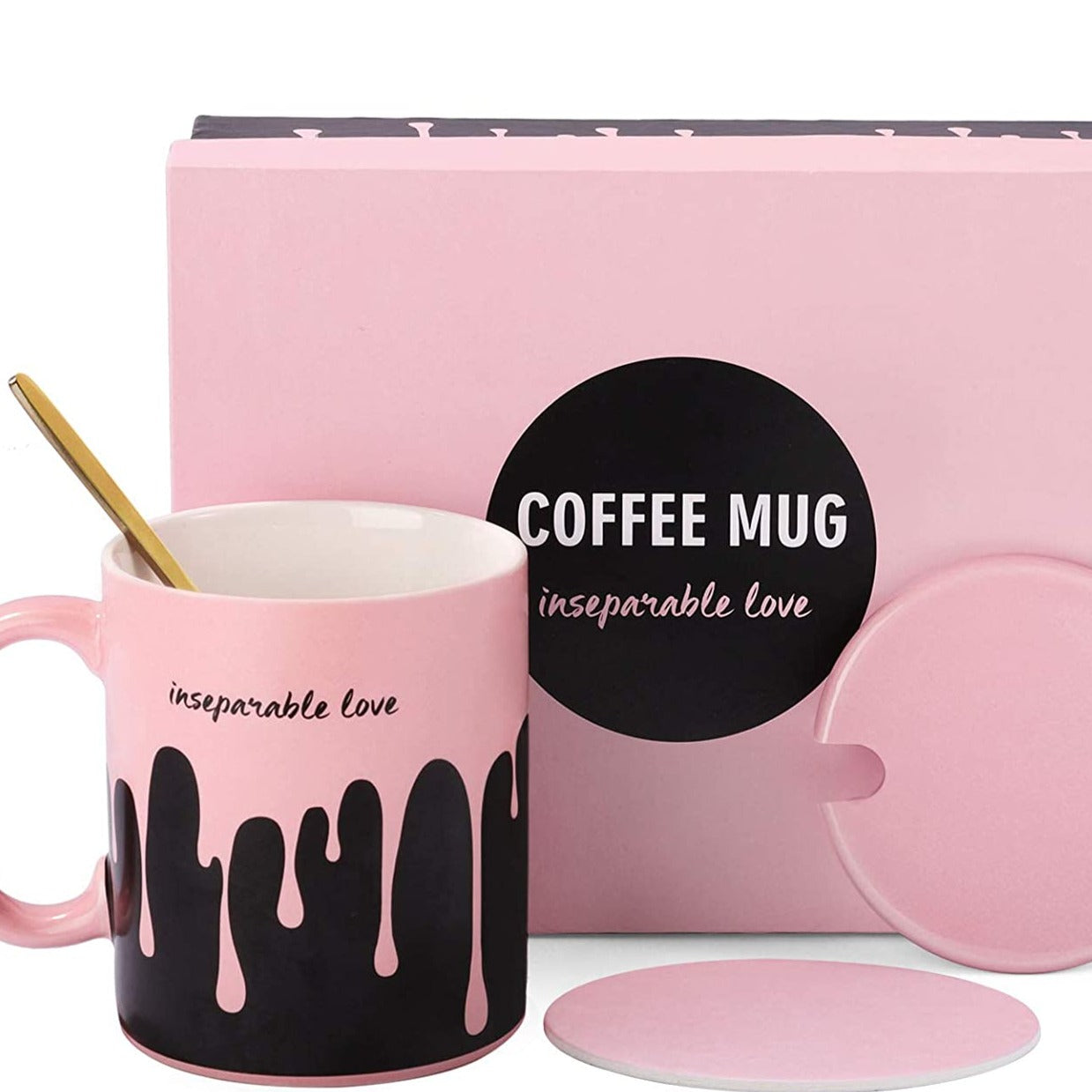 11oz Sweet Coffee Mug Gift w/ Beautiful Matching Package (Inseparable Love)