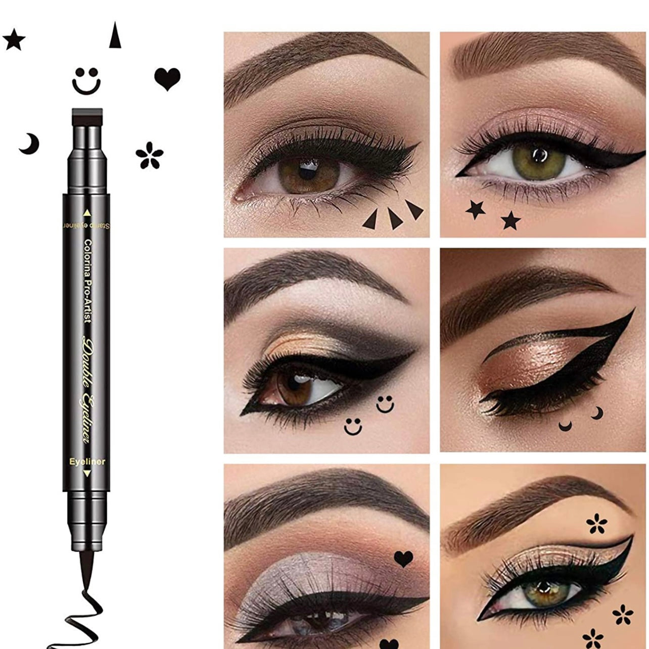 Facetreasures Luxury Eyeliner Style Pen And Stamps