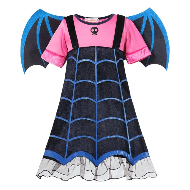 BETTER BOO Disney Vampirina Halloween Costume with Disguise Mask  for Girls