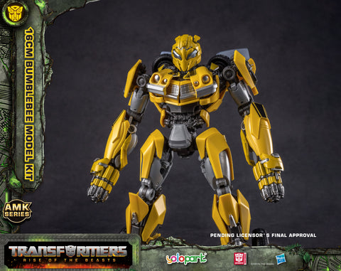 YOLOPARK Bumblebee Transformers Toy Model Kit｜Transformers The Movie7 Rise  of the Beasts｜6.5 in Transformers Bumblebee Action Figures, Collectible