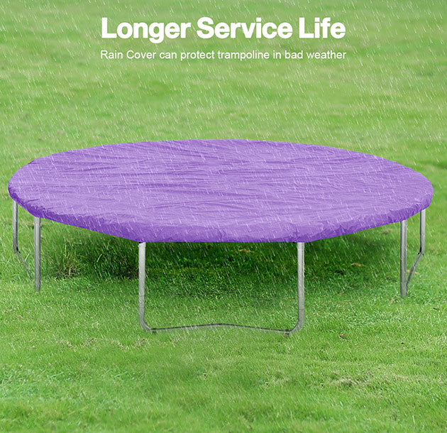 Purple Trampoline - Rain Cover