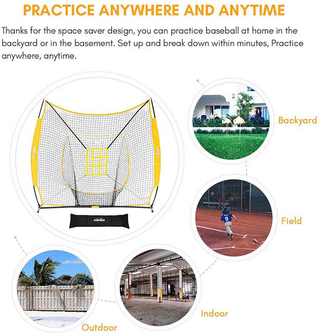easy to set up baseball net