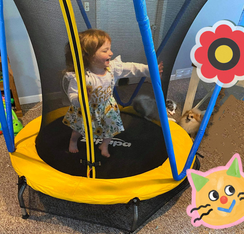 indoor trampoline for kids