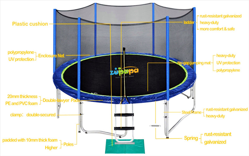 trampoline structure
