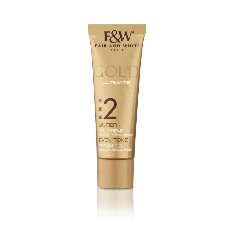 Fair & White Gold Specialized Cream Gel - Brightens Dull Skin - 30ml / 1 fl oz