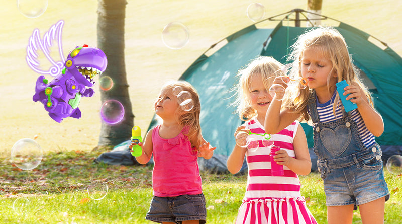 dinosaur bubble machine
