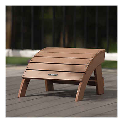 Lifetime Adirondack Ottoman - Brown