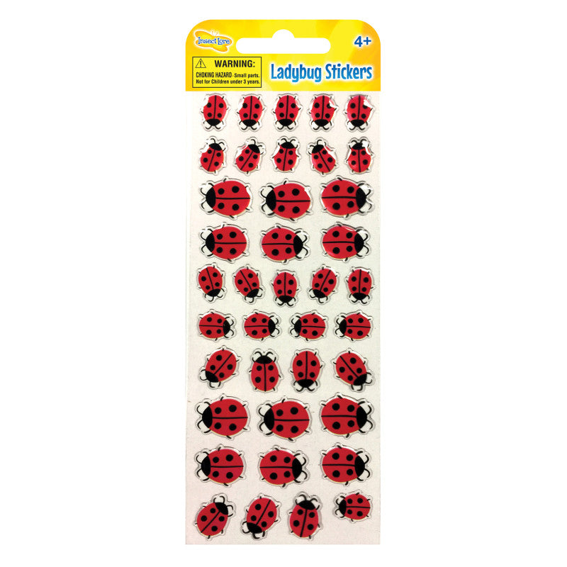 Ladybug Stickers (Pack of 12)