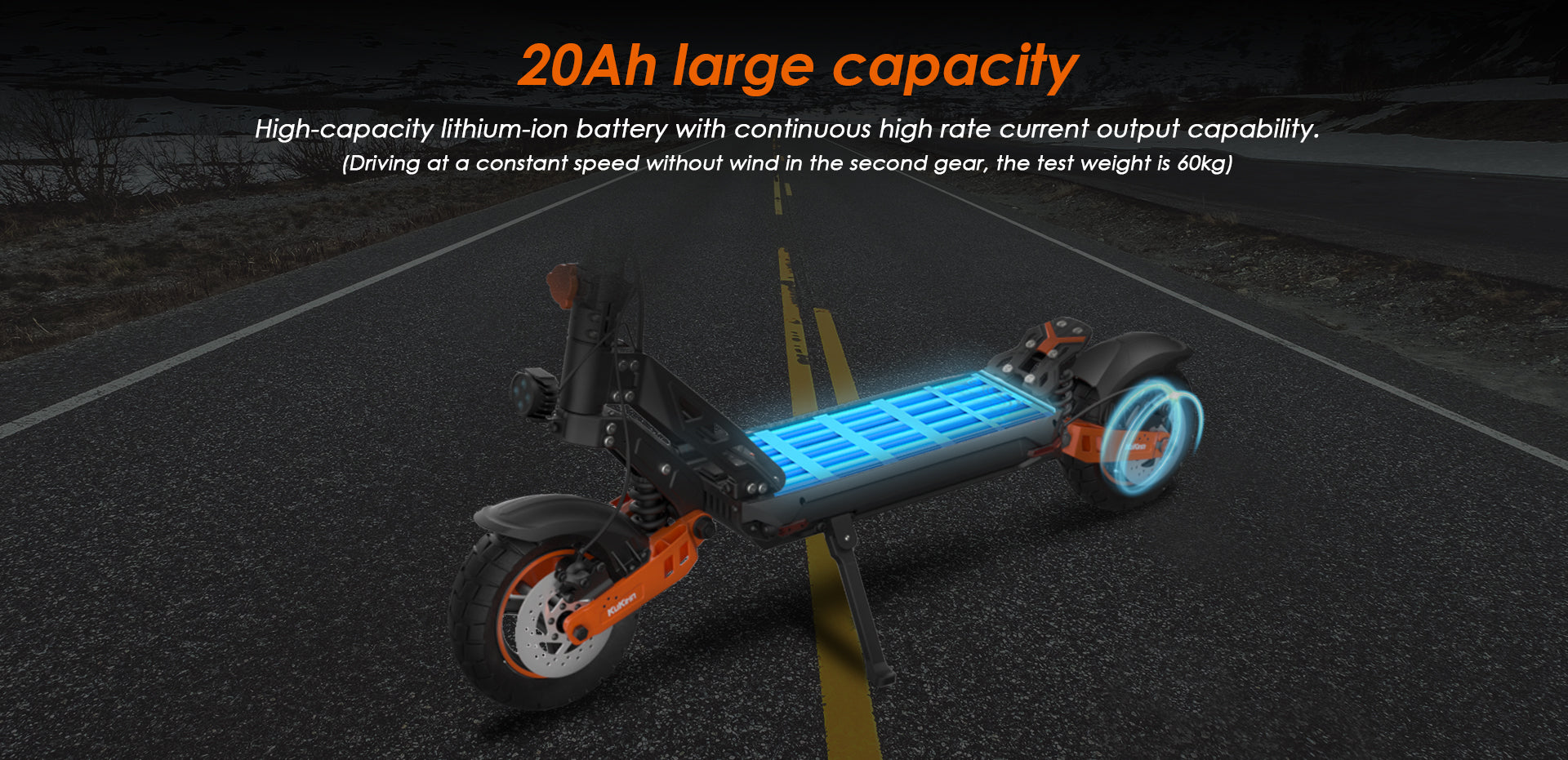 Kukirin G2 Max Electric Folding Scooter 20Ah 1000W Vitesse max